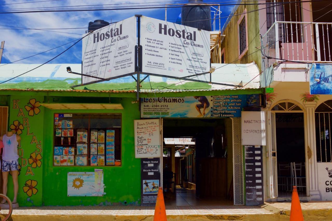 Hostal Los Chamos San Juan del Sur Exterior foto